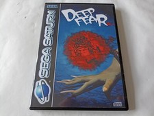 SEGA Saturn Deep Fear dvd cover and case replacement