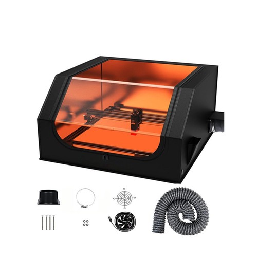 Caisson avec fenêtre - fenêtre, orange