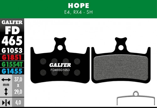 Galfer plaquettes freins - plaquettes, de