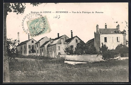 Cpa myennes cosne - cpa,