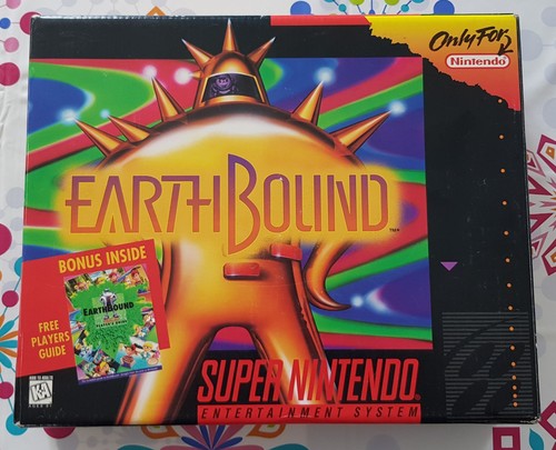 Earthbound super nintendo snes - earthbound,