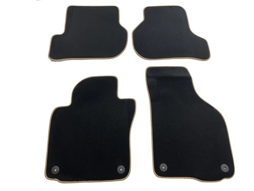 Tapis sol velours noir - velours, oem