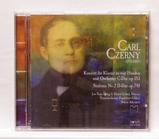 LIU XIAO MING, HORST GOBEL - CZERNY piano 4-hands concerts/symph.2 SIGNUM CD NM