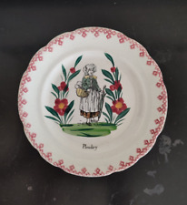 Petite assiette en faïence Terre de Fer HB & Cie Ploudiry Choisy Le Roy