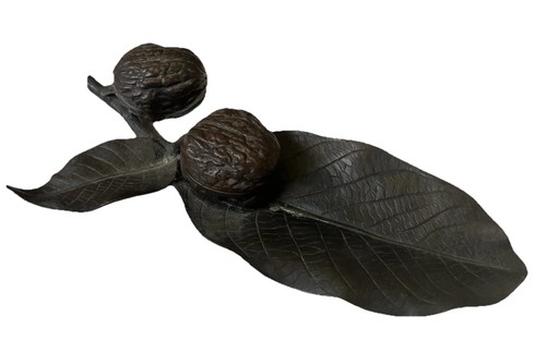 Encrier ancien bronze - encrier,