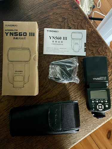 Flash cobra yongnuo yn560 - flash, yn560-iii