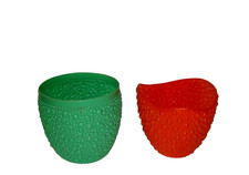 CACHE POT BULLE - 2 CACHE-POTS