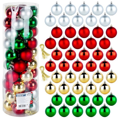 Boules noël incassables - boules,