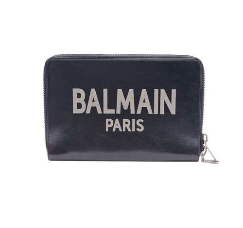 Balmain logo clutch etb080410 - balmain,