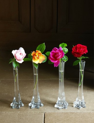 Vases soliflore ancien forme - 4,