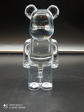 Magnifique Ours Bearbrick en cristal de BACCARAT,figurine,Art Toy, signé .