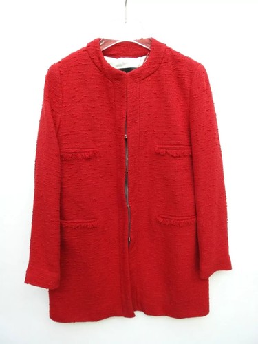 Veste longue tweed - en,