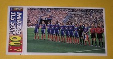 PANINI CHAMPIONS 98 #6 TEAM FRANCE STICKERS FOOT FOOTBALL WORLD CUP 1998