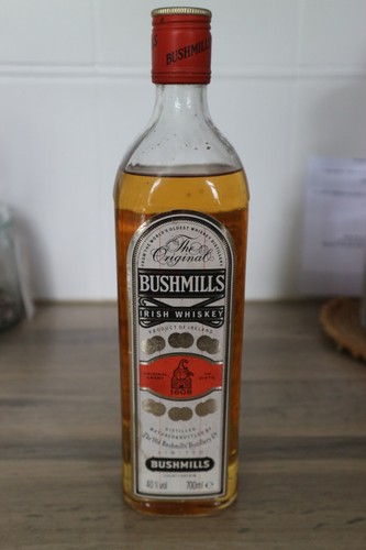 Ancienne bouteille irish - de,