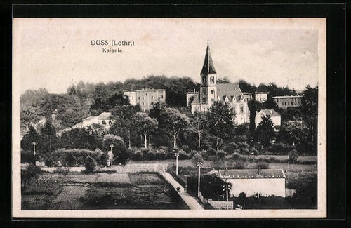 Cpa duss lothr kolonie - cpa, /lothr.,