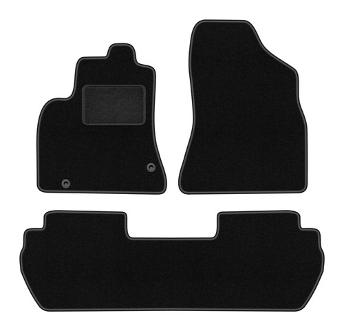 Tapis sol velours noir - tapis,