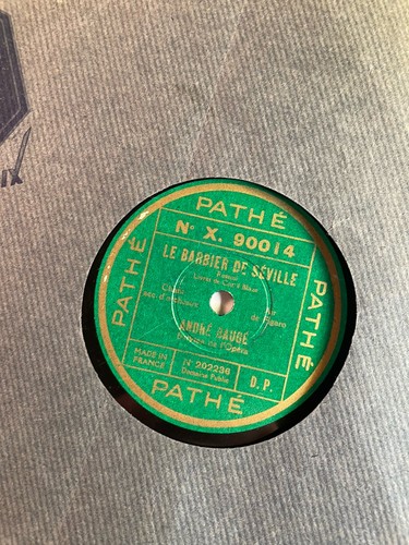 Disque pathé faust le - disque,