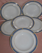 Série de 6 assiettes creuses