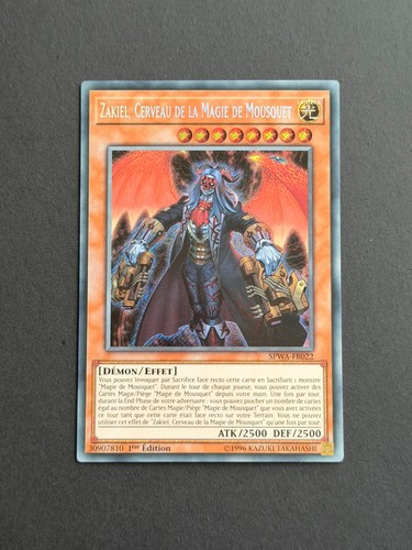 Carte jcc zakiel - yu-gi-oh,