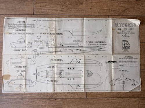 Plan modélisme bateau alter - modélisme,