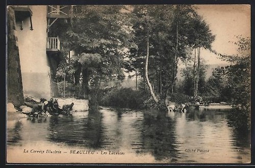 Cpa beaulieu les - beaulieu,,