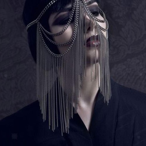 Chaîne tête punk - tête,
