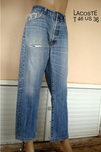 Jeans lacoste bleu clair - jeans,