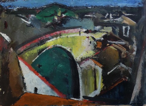 Grande puissante peinture - grande,