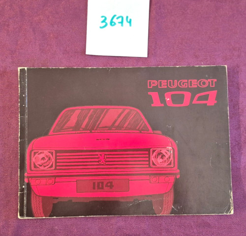 3674 peugeot 104 - /,