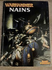 Codex Warhammer nains Games Workshop