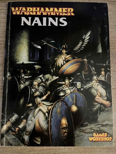 Codex warhammer nains games - nains,
