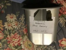 Hitachi bread pan and paddle for model #HBD-102 bread maker