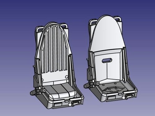 Set sièges pour fouga - sièges,