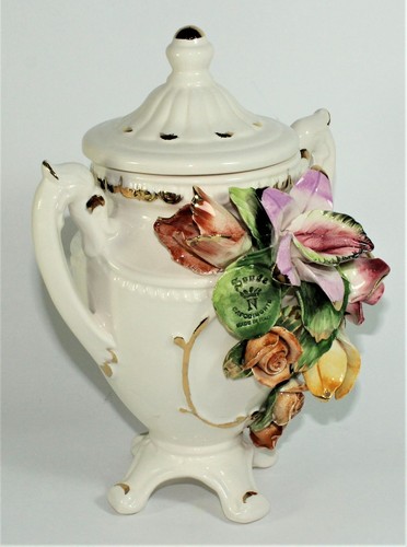 Vase potiche porcelaine - vase,
