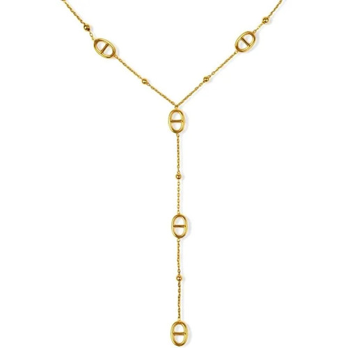 Collier maille marine grain - maille,