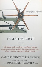 ATELIER CLOT AFFICHE LITHO