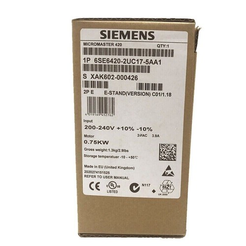 New siemens micromaster420 - new,
