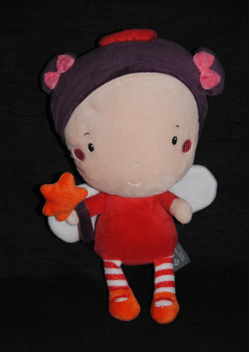 Peluche doudou fille poupée - doudou,