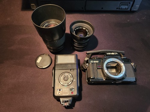 Minolta x300 reflex argentique - minolta,