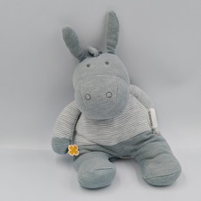 Doudou Ane Paco gris rayé NOUKIE'S - 36183