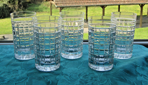 Verres orangeade taillé - 5,