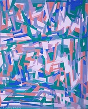 Lucien LAUTREC - Acrylic on cardboard