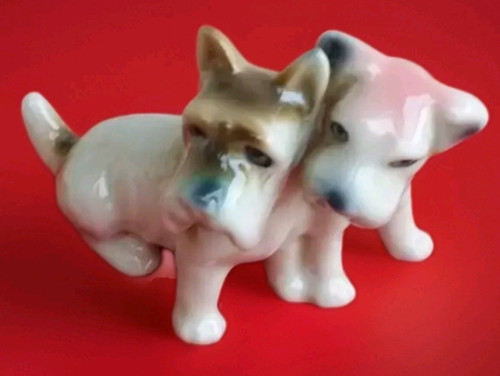 Figurine chiens ancienne - figurine,