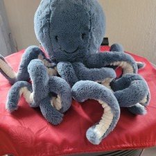 Peluche pieuvre Jellycat 40 cm allongé