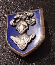 Insigne Armée Militaire Ecole Application Cavalerie Signé Arthus Bertrand (C5)