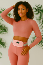 Ceinture Chauffante Femme – Soulage Règles & Douleurs Dos – Rechargeable USB