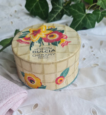 ANCIENNE BOITE A POUDRE DE RIZ CHERAMY DULCIA AVEC POUDRE