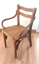 Petite chaise enfant , signé BAUMANN, vintage