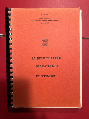 Livre securité a - securité, bords
