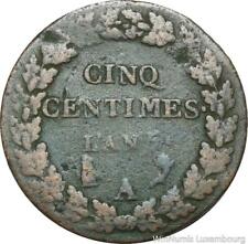O9319 Directoire 5 Centimes Dupré an 5 A Paris ->Make offer